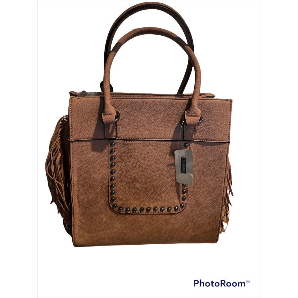 Leather Satchel Shoulder Strap Included by Wilson’s Leather